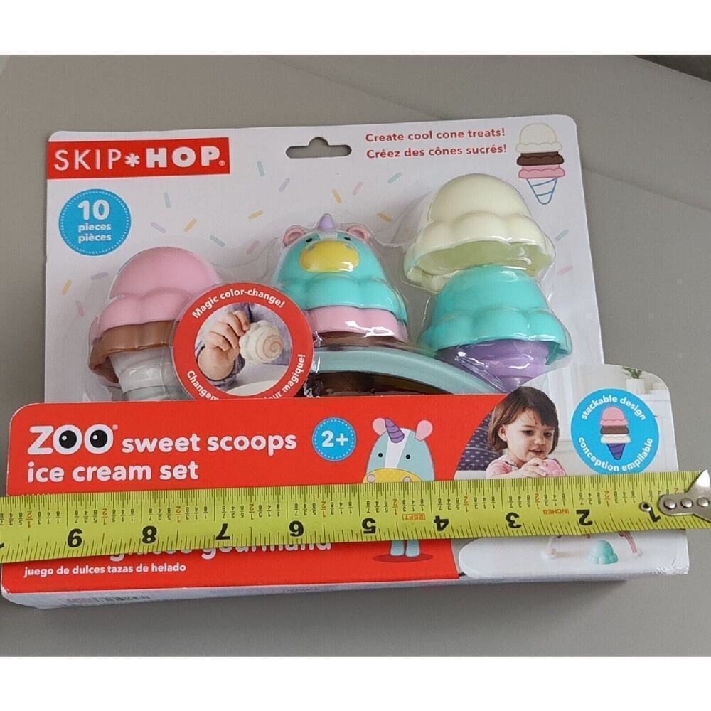 Baby Toy Toddler Toy Hip Hop Zoo Sweet Scoop Ice Cream Set - Picture 8 of 11